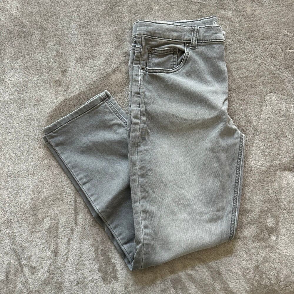 Gray jeans, Youth size 14 husky, gray washed color
